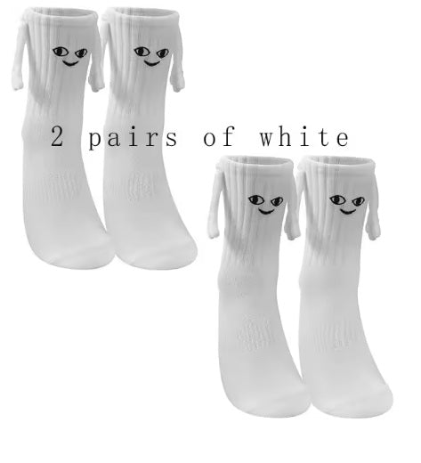 Magnetic Hand-Holding Couple Socks (Unisex) – Fun & Unique Gift for Lovers & Friends!