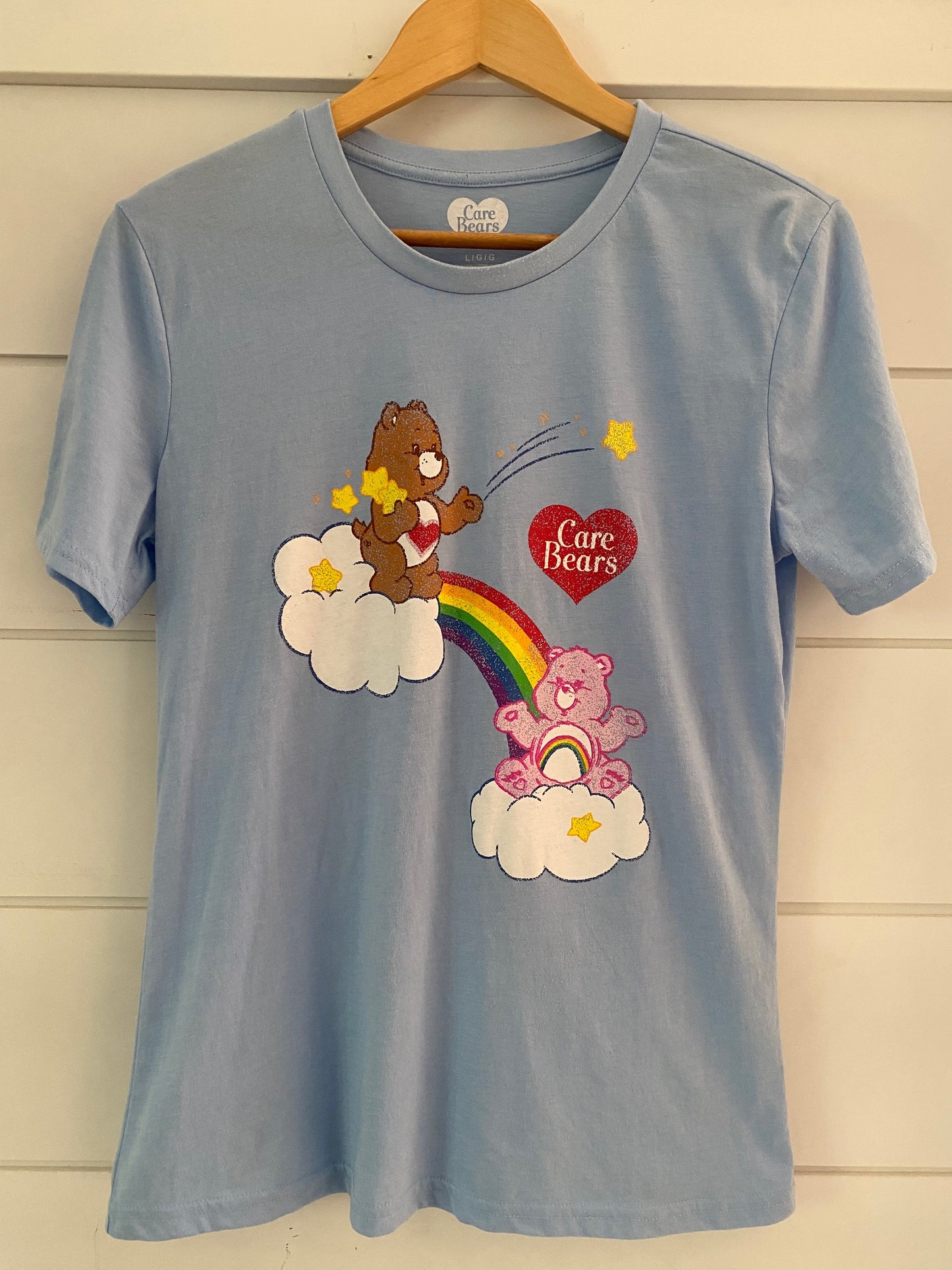 Baby Blue Care Bears T-shirt