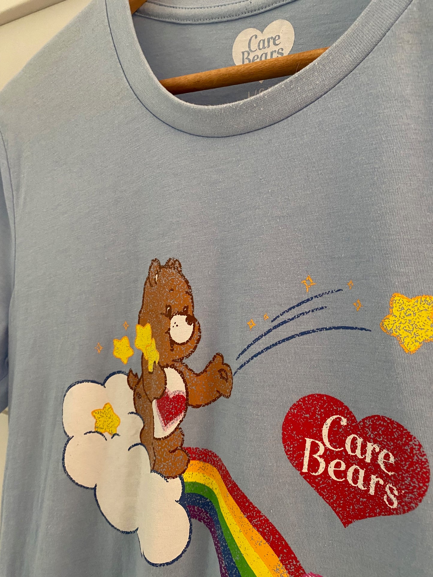Baby Blue Care Bears T-shirt