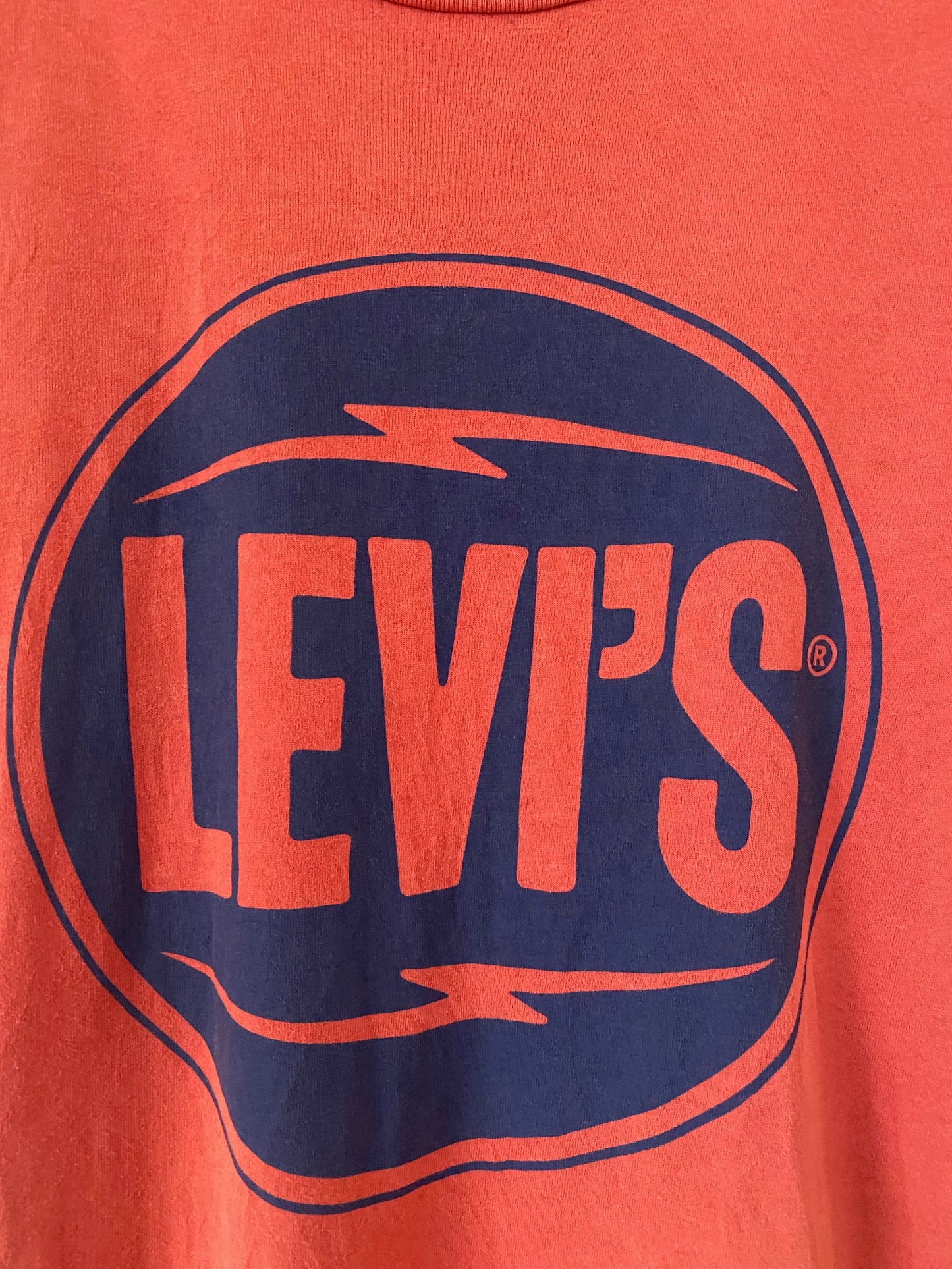 Vintage men's/unisex Levi's red tomato t-shirt