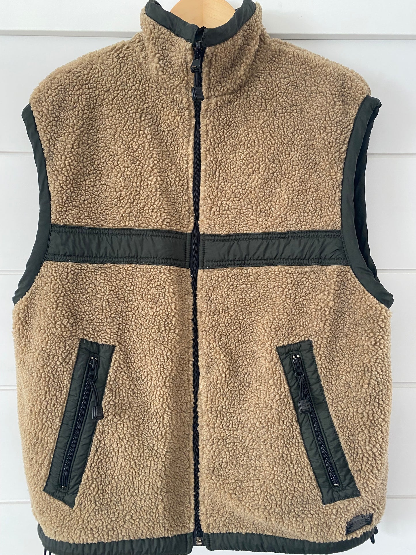 Vest for Men/Green Unisex Sleeveless Reversible Ptek