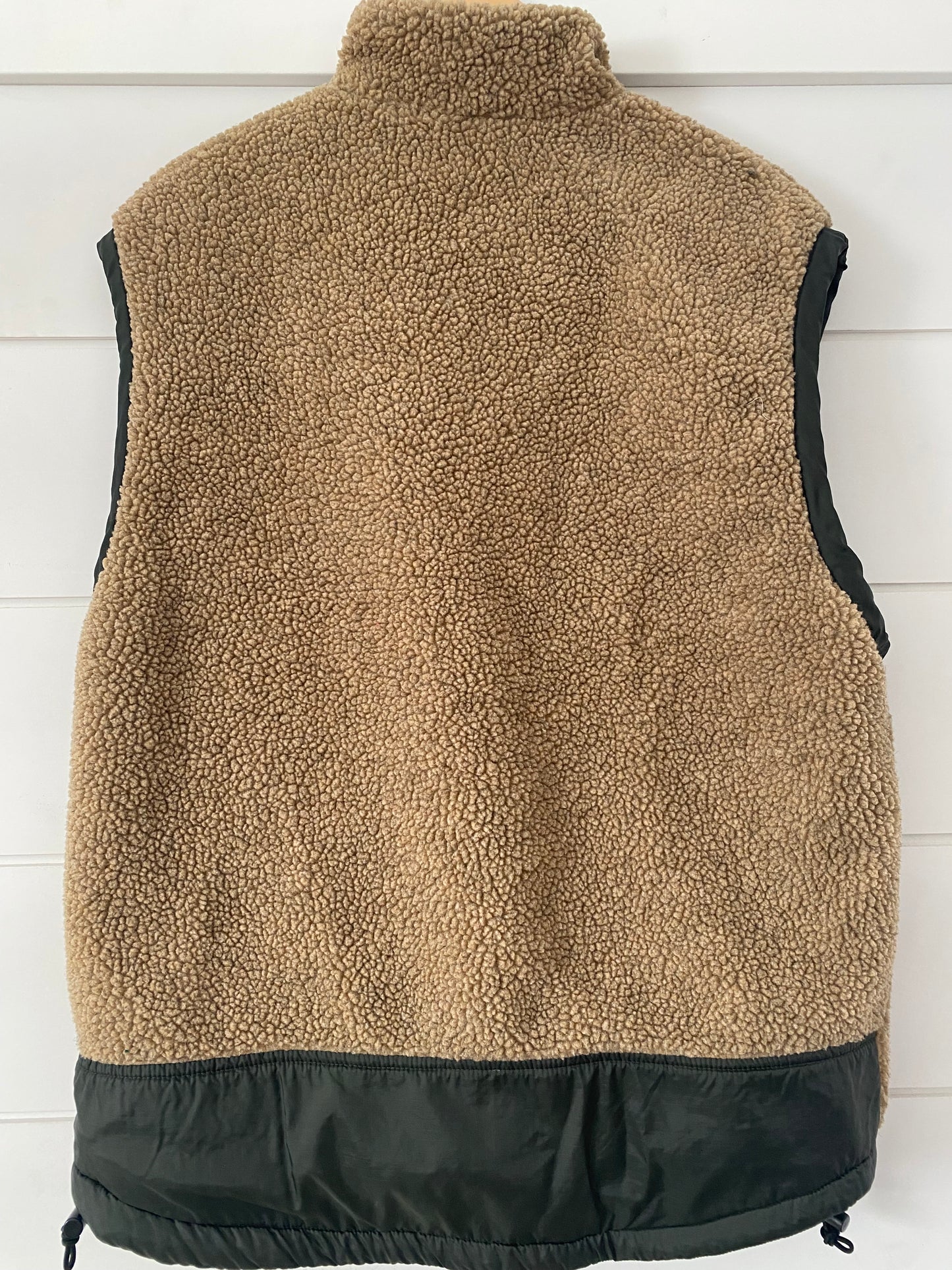 Vest for Men/Green Unisex Sleeveless Reversible Ptek