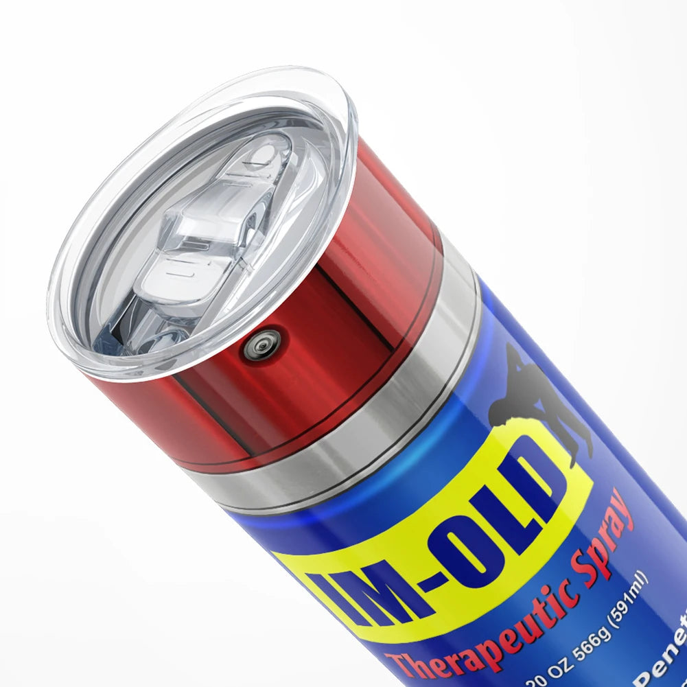 The "Fix Anything" Travel Mug – WD-40 Inspired Stainless Steel Thermos Cup 20oz