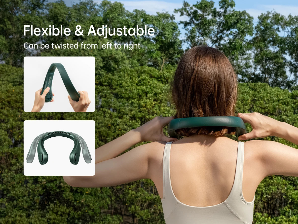 Chill Out Anywhere: Portable Air Conditioner Split air-conditioner Wearable Neck Fan for Hands-Free Cool! Outside workers