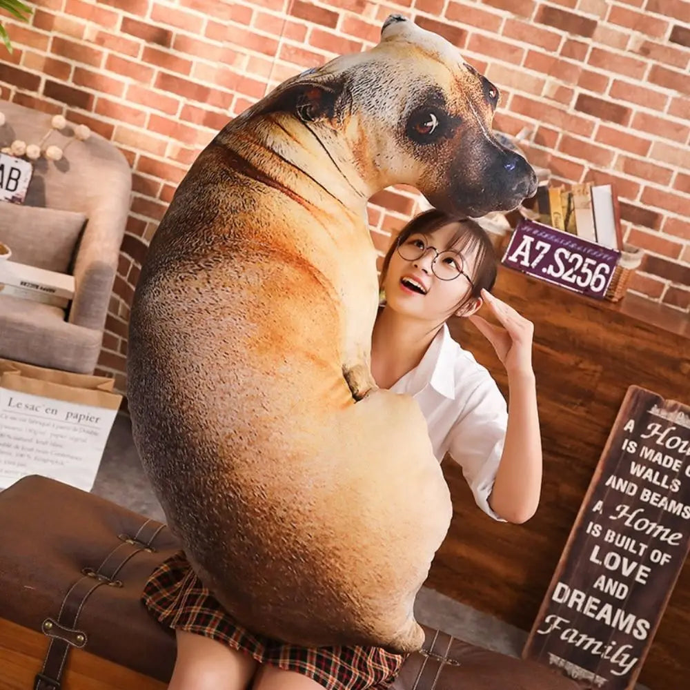 The 3D "Third Dog" Pillow – So Realistic, Your Real Dog Might Get Jealous