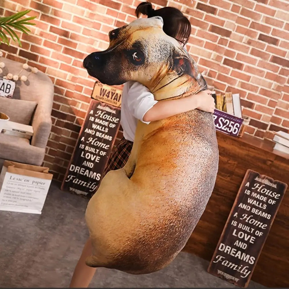 The 3D "Third Dog" Pillow – So Realistic, Your Real Dog Might Get Jealous