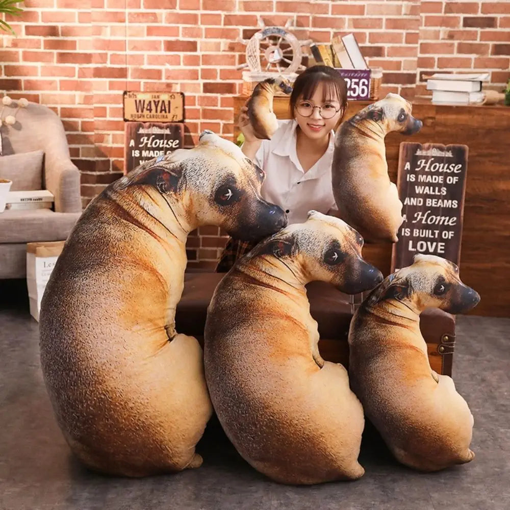 The 3D "Third Dog" Pillow – So Realistic, Your Real Dog Might Get Jealous