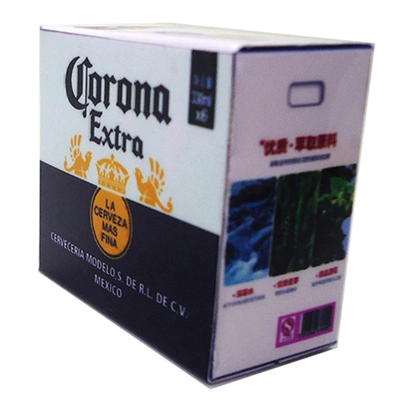 "Party Time!" Dollhouse Beer Set | Quirky Miniature Corona Beer Drink Scene