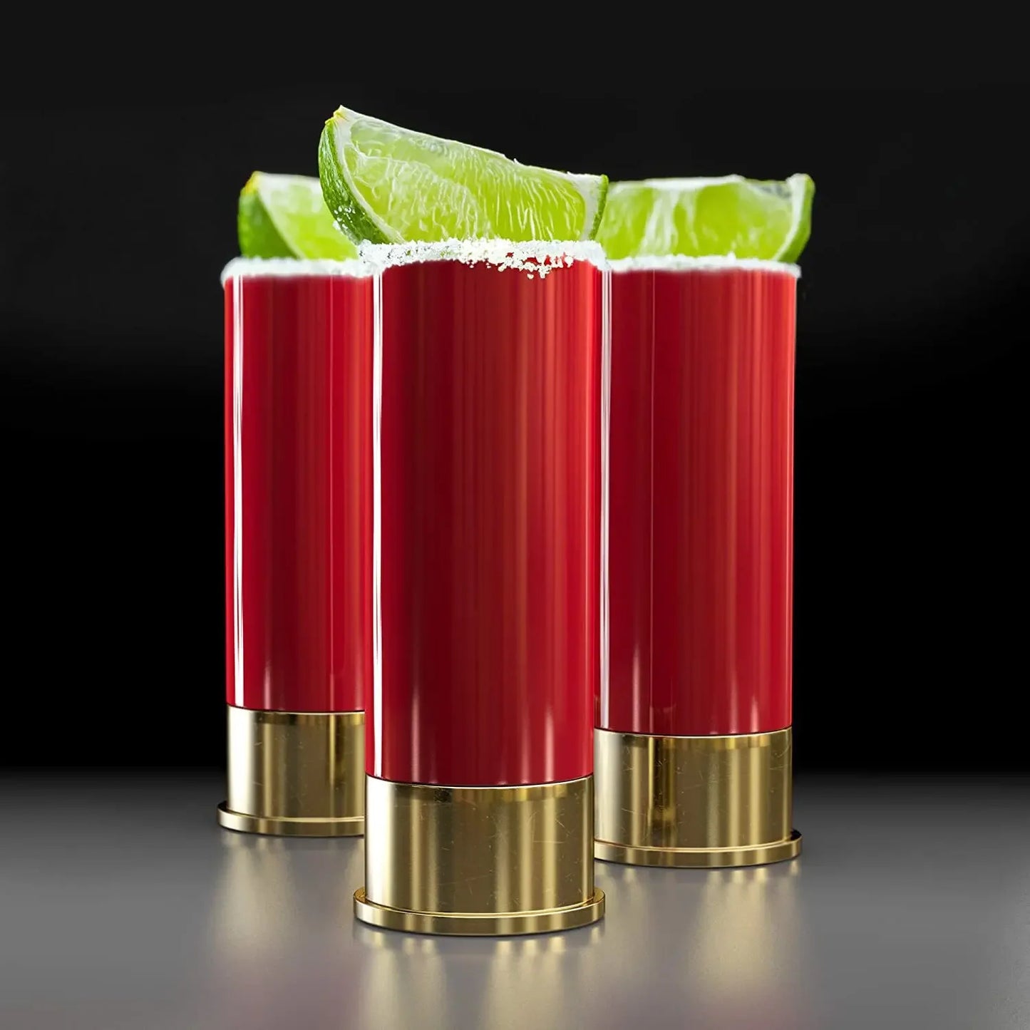 Blast Off Your Party with Our Shotgun Shell Shot Glasses Drinking Cup Bullet Shape - 4-Pack!