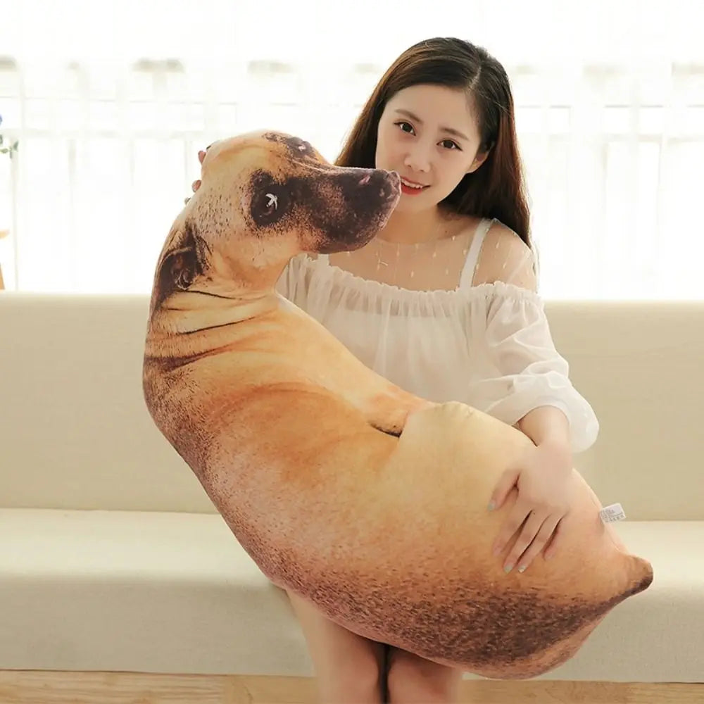 The 3D "Third Dog" Pillow – So Realistic, Your Real Dog Might Get Jealous