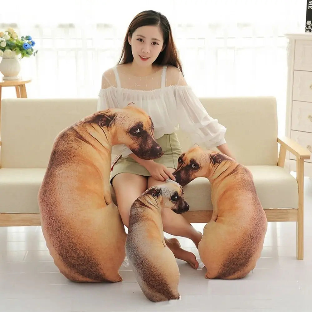 The 3D "Third Dog" Pillow – So Realistic, Your Real Dog Might Get Jealous