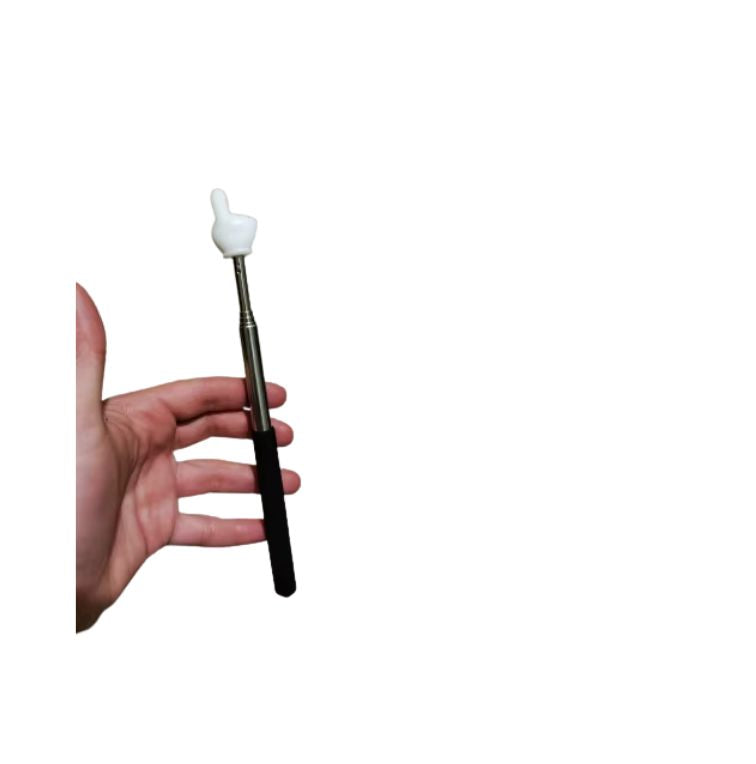 As Seen On TikTok: The Ultimate "Point It Out" Telescopic Finger Pointer! (Black Edition)