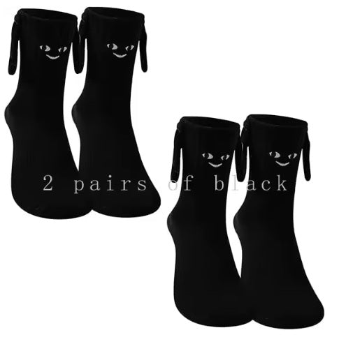 Magnetic Hand-Holding Couple Socks (Unisex) – Fun & Unique Gift for Lovers & Friends!