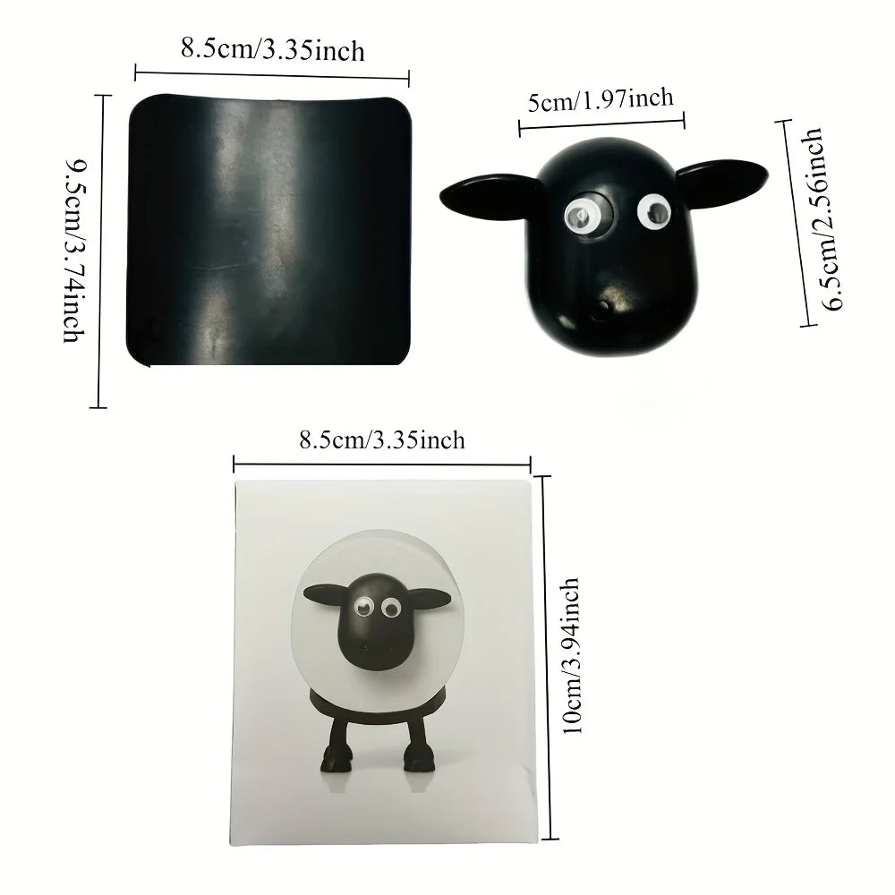 Adorable Sheep Toilet Paper Holder - Cute Animal Bathroom Decor & Storage Solution