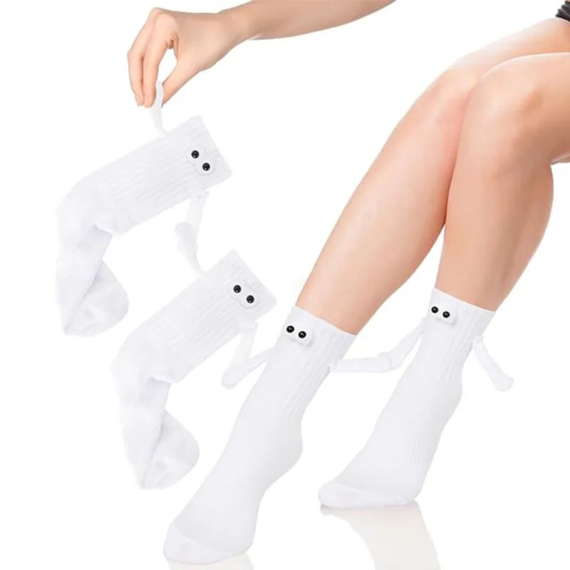 Magnetic Hand-Holding Couple Socks (Unisex) – Fun & Unique Gift for Lovers & Friends!
