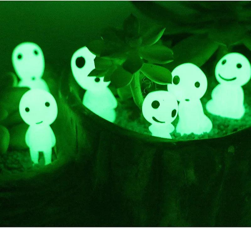 10Pcs Enchanting Luminous Elf Miniatures – Glow-in-the-Dark Garden