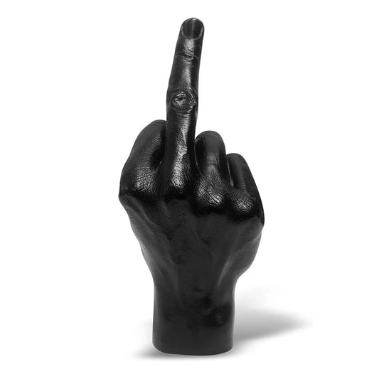 Unleash Your Inner Rebel: The Ultimate Resin Middle Finger Statue for Home & Office! (Maybe not :)