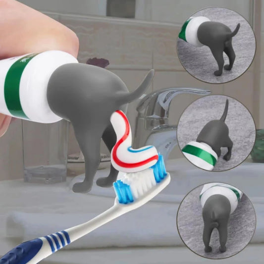 Toothpaste Pooping Dog Butt Dispenser Cap