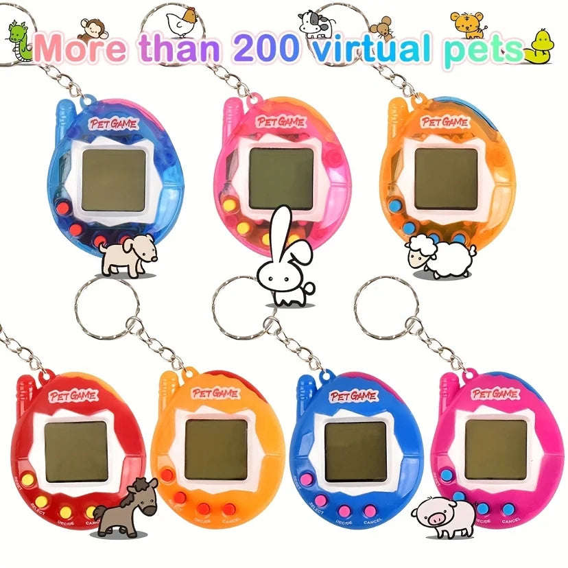 Pixel Pet Revival: The Original 90s Virtual Pet Game Nostalgic Fun!