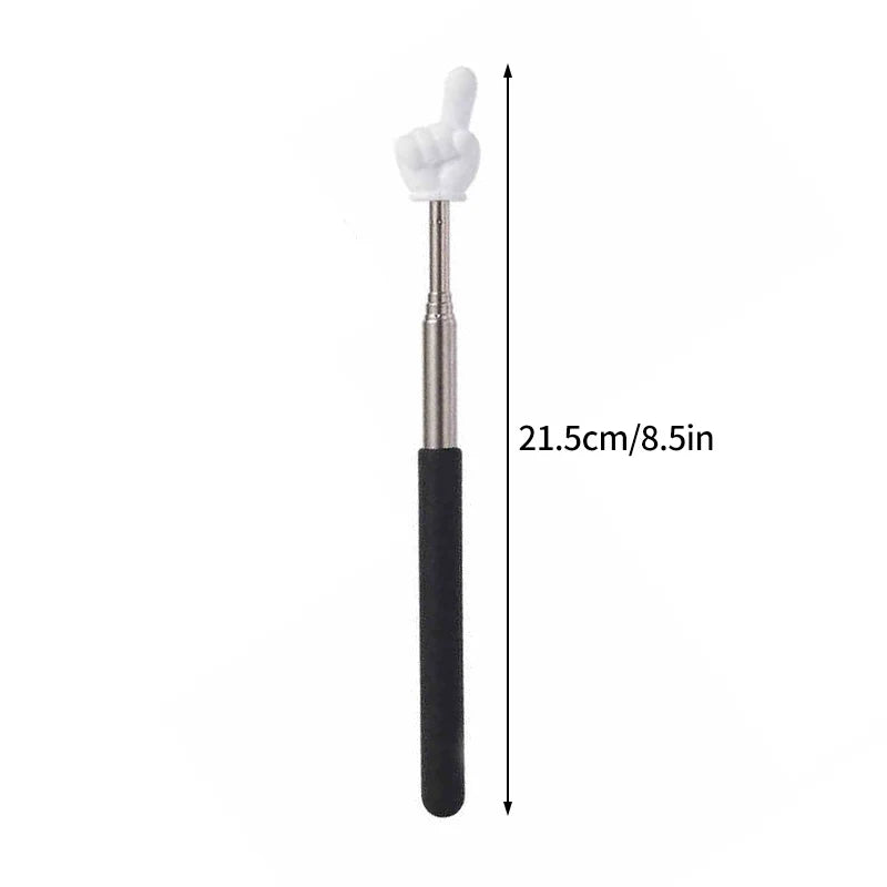 As Seen On TikTok: The Ultimate "Point It Out" Telescopic Finger Pointer! (Black Edition)