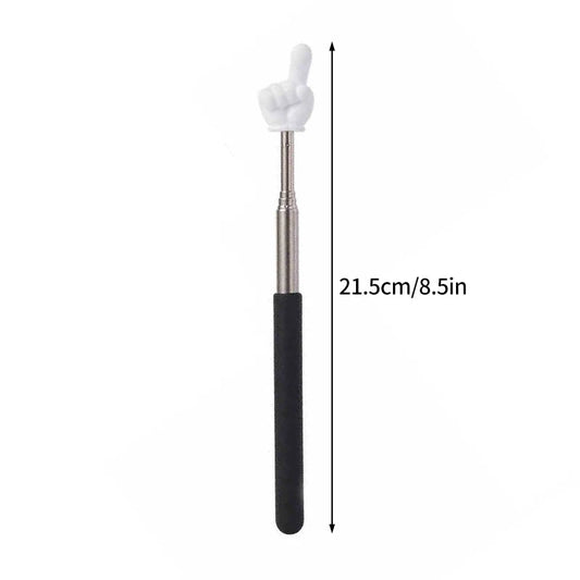 As Seen On TikTok: The Ultimate "Point It Out" Telescopic Finger Pointer! (Black Edition)